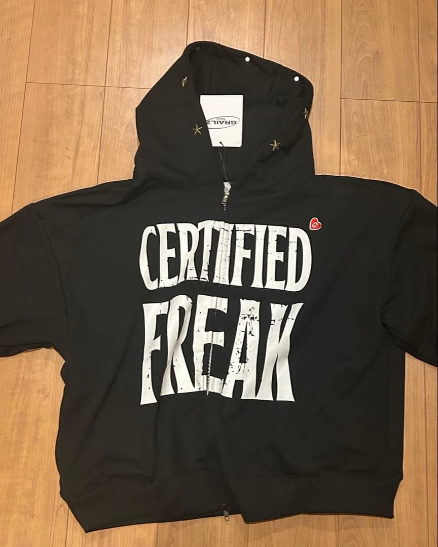Grailz 24fw FREAKダブルジップパーカー - メルカリ