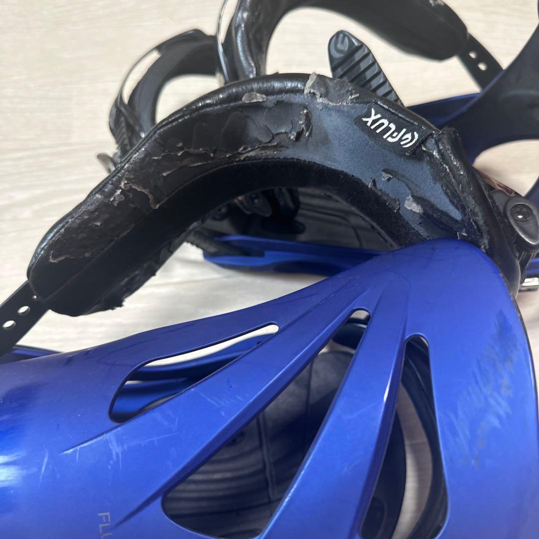 FLUX DS Lサイズ スノーボードビンディング 青 - メルカリ