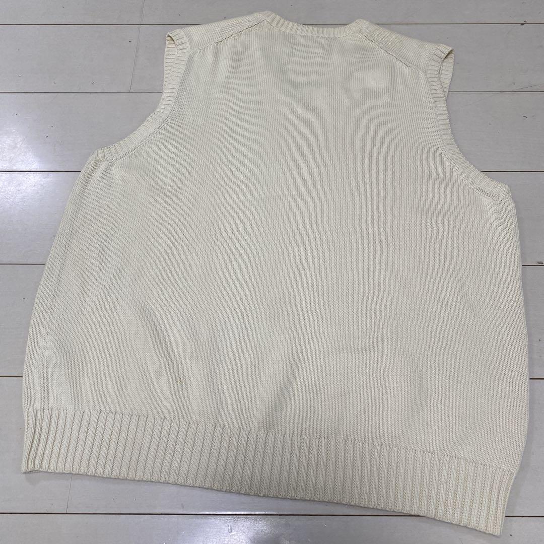美品 ポロラルフローレン ビームス別注 ニットベスト コットン ポニー