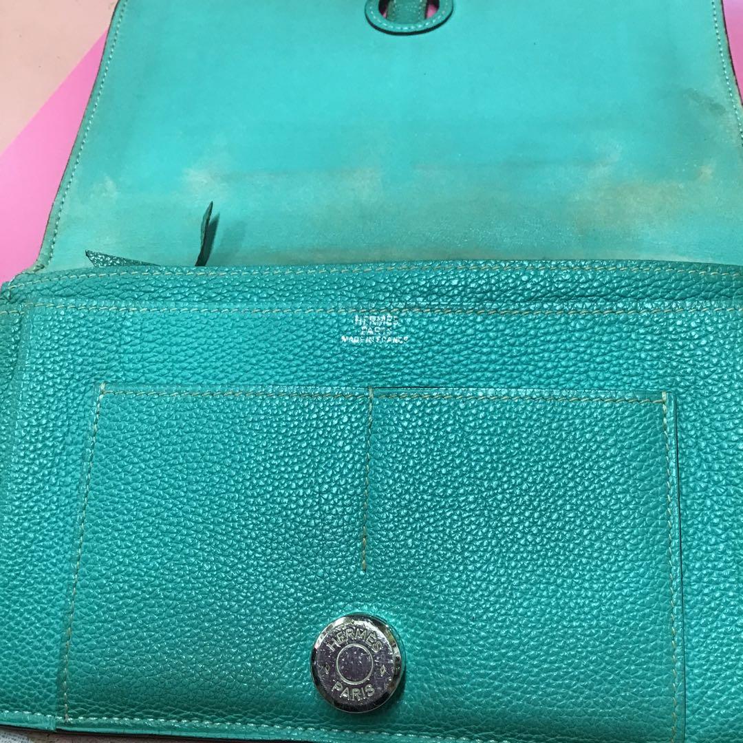 エルメス ドゴン ターコイズ ランカウイにて購入 要クリーニング