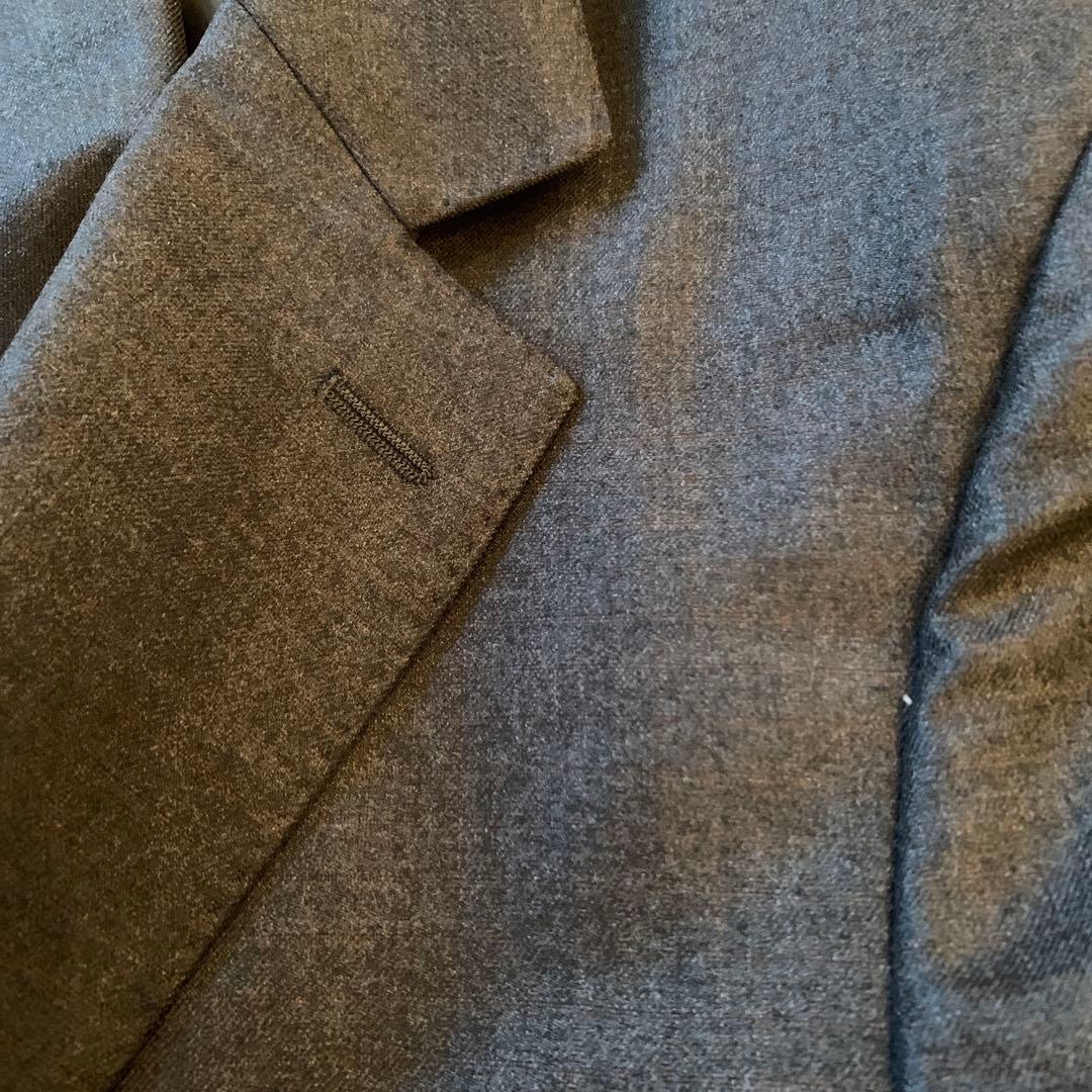 美品 NEWYORKER メンズ スーツ ダークグレー AB7 パンツ2本 - メルカリ