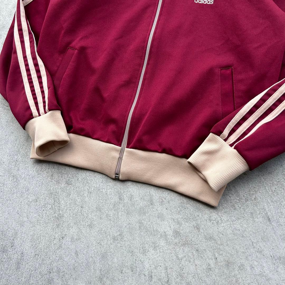 からとう様専用！80s adidasアディダス ワインレッド トラック