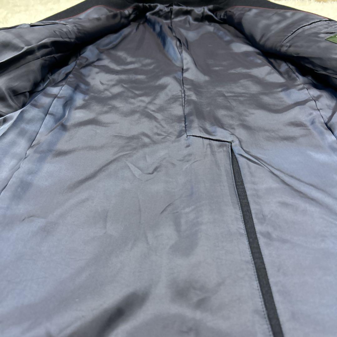 新品 グリーンレーベルリラクシング メリノ ネイビー チェスターコート