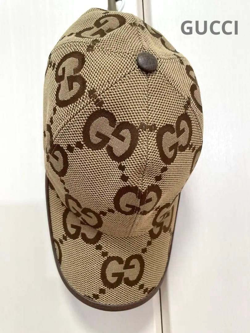 GUCCI GGパターン キャップ　サイズS（56） Gucci GG Canvas Baseball Hat 'Pink' 748475-4HG62-5872