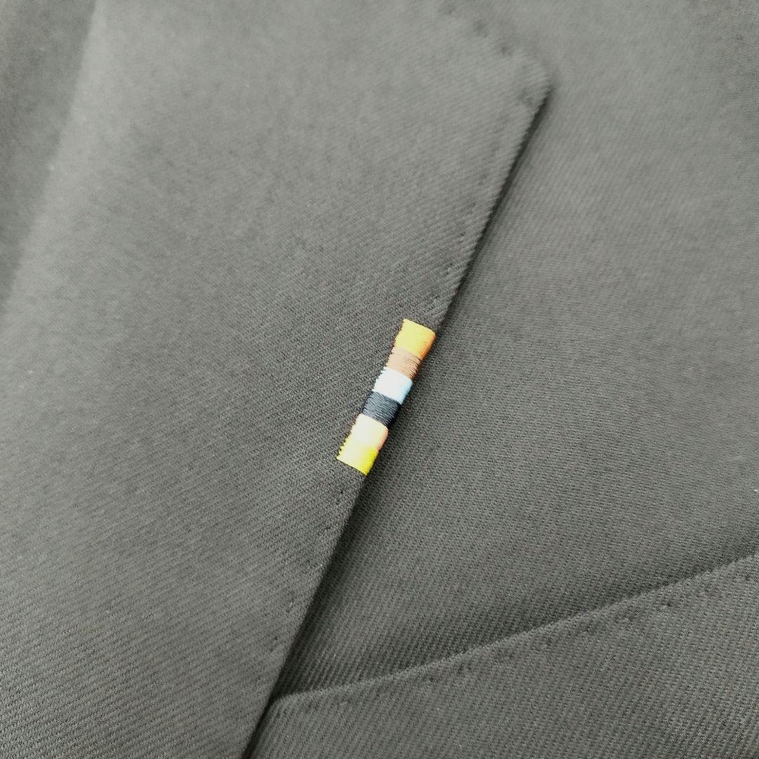 現行】ポールスミス ソリッドウール ストレッチ ジャケット テーラード