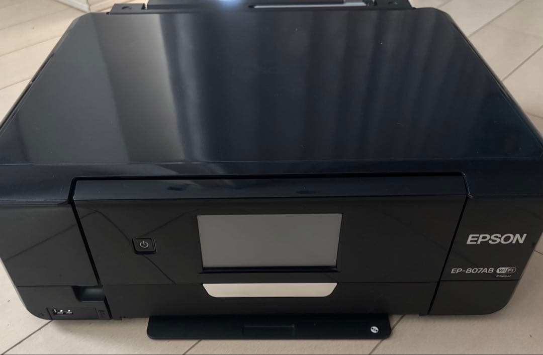 ジャンク品】EPSON EP-807AB インクジェットプリンター 本体 印刷