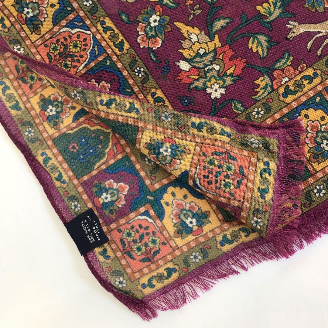 【新品タグ付き】Drake's スカーフ ムガルハンター❁アナトミカ 西口修平