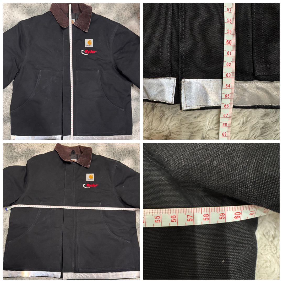 USA製】Carhartt トラディショナルジャケット J02 企業ロゴ 44 - メルカリ