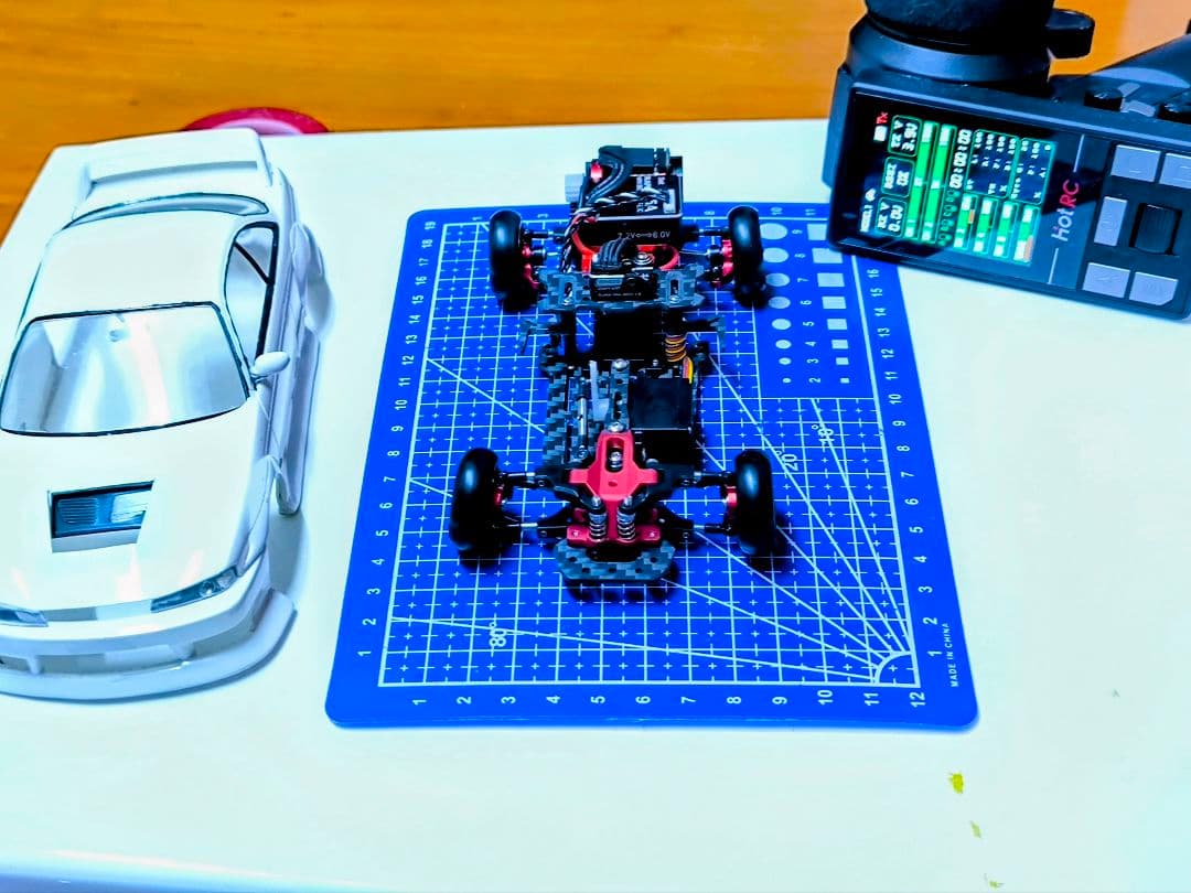 蚊車 ドリラジ RWD 1:24 タミヤnissan s14 ボディ - メルカリ