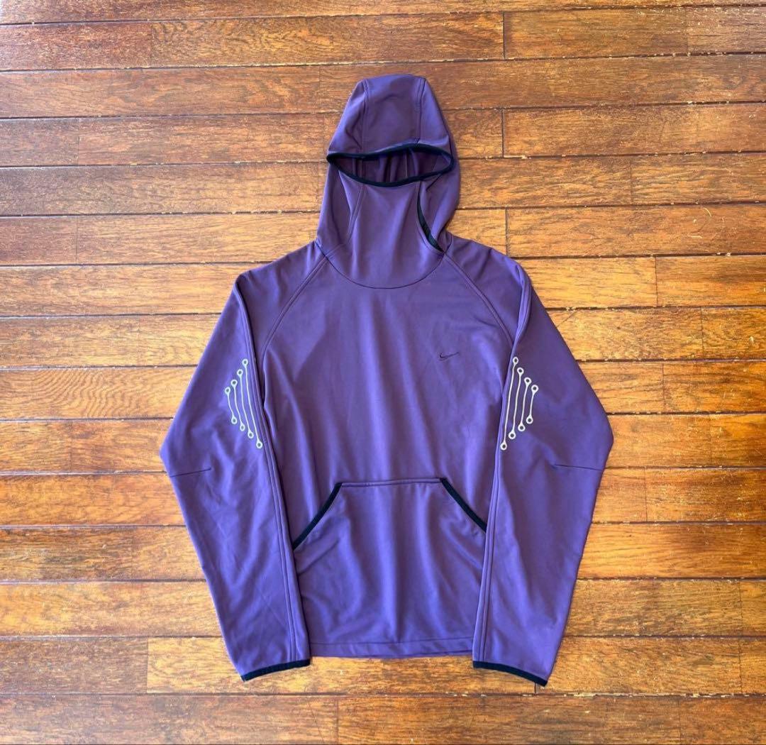 トップス 00s Rare NIKE Technical Ninja Hoodie Nike Tech Fleece Ninja Mask Drill Like ACG Hoodie y2k Rare | eBay