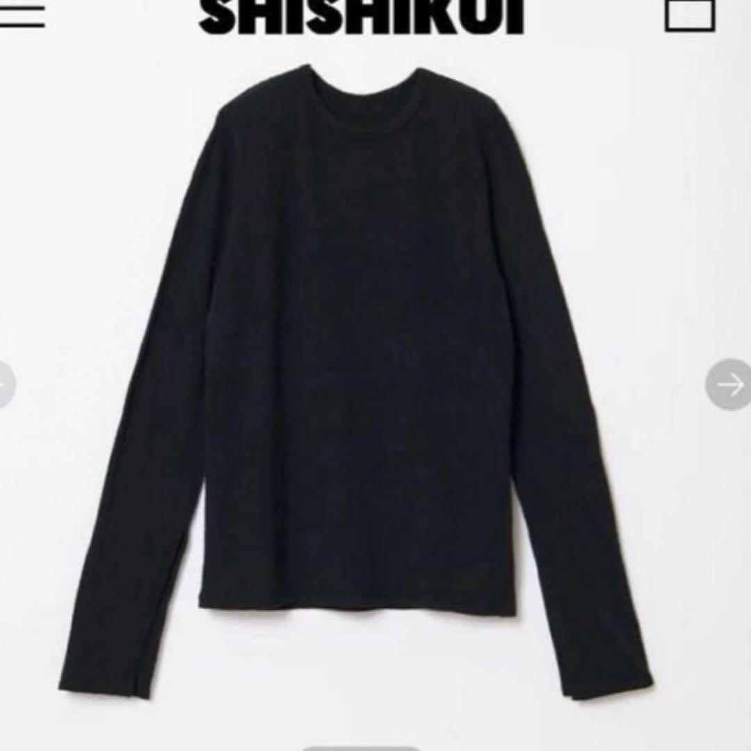 THE SHISHIKUI New long / BLACK シシクイ てひら - メルカリ