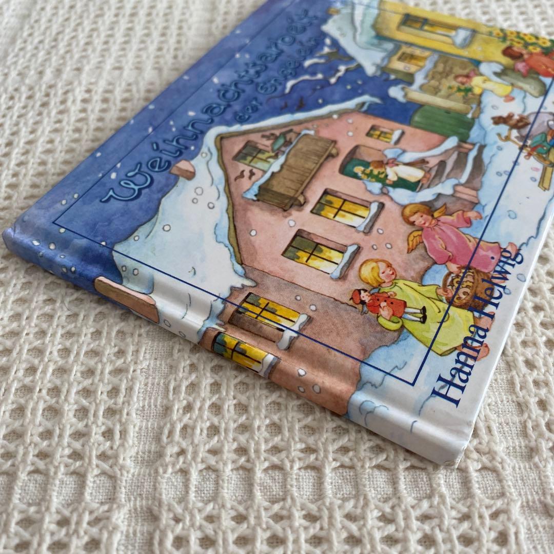 ドイツの小さな絵本 Hanna Helwig クリスマスの夜の天使達の物語