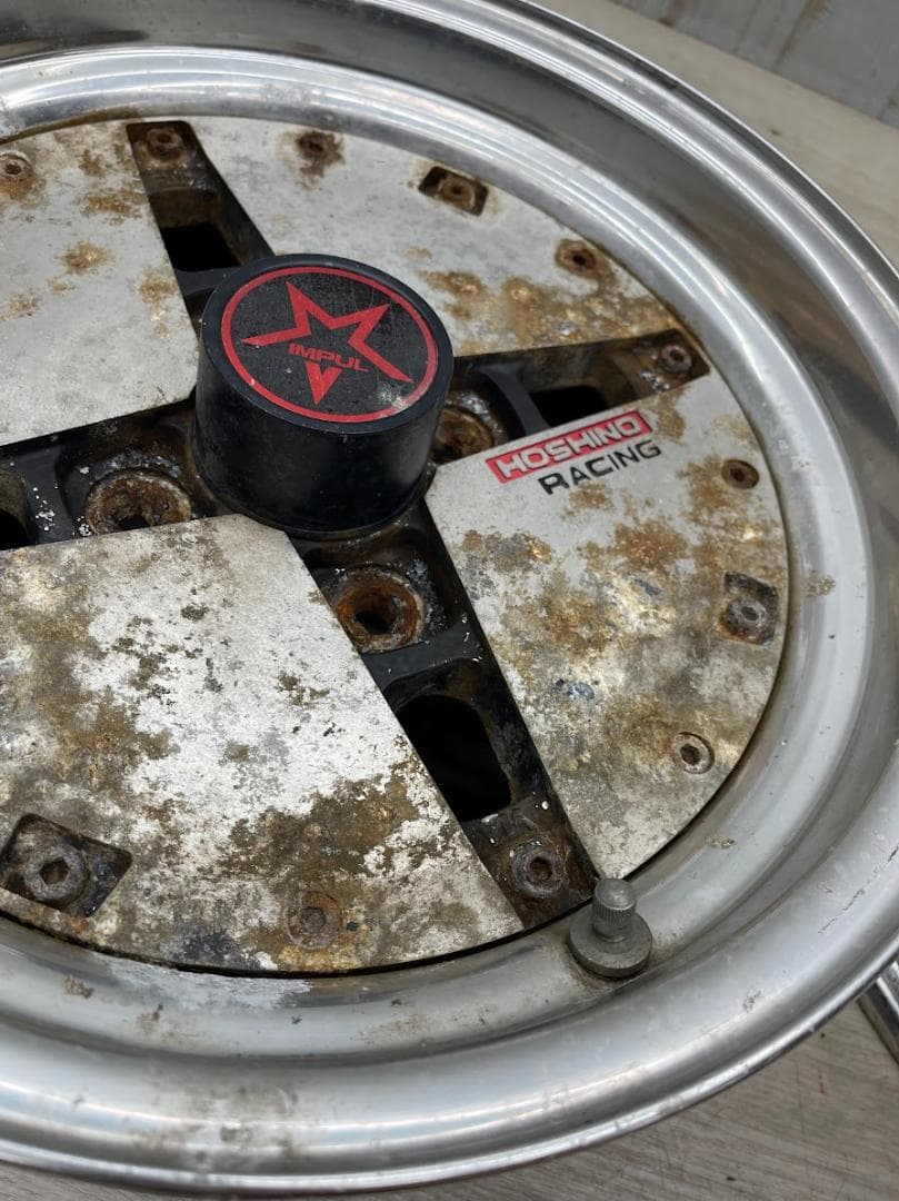 旧車 インパル HOSHINO RACING ホイール 4本 6.5J 15イン