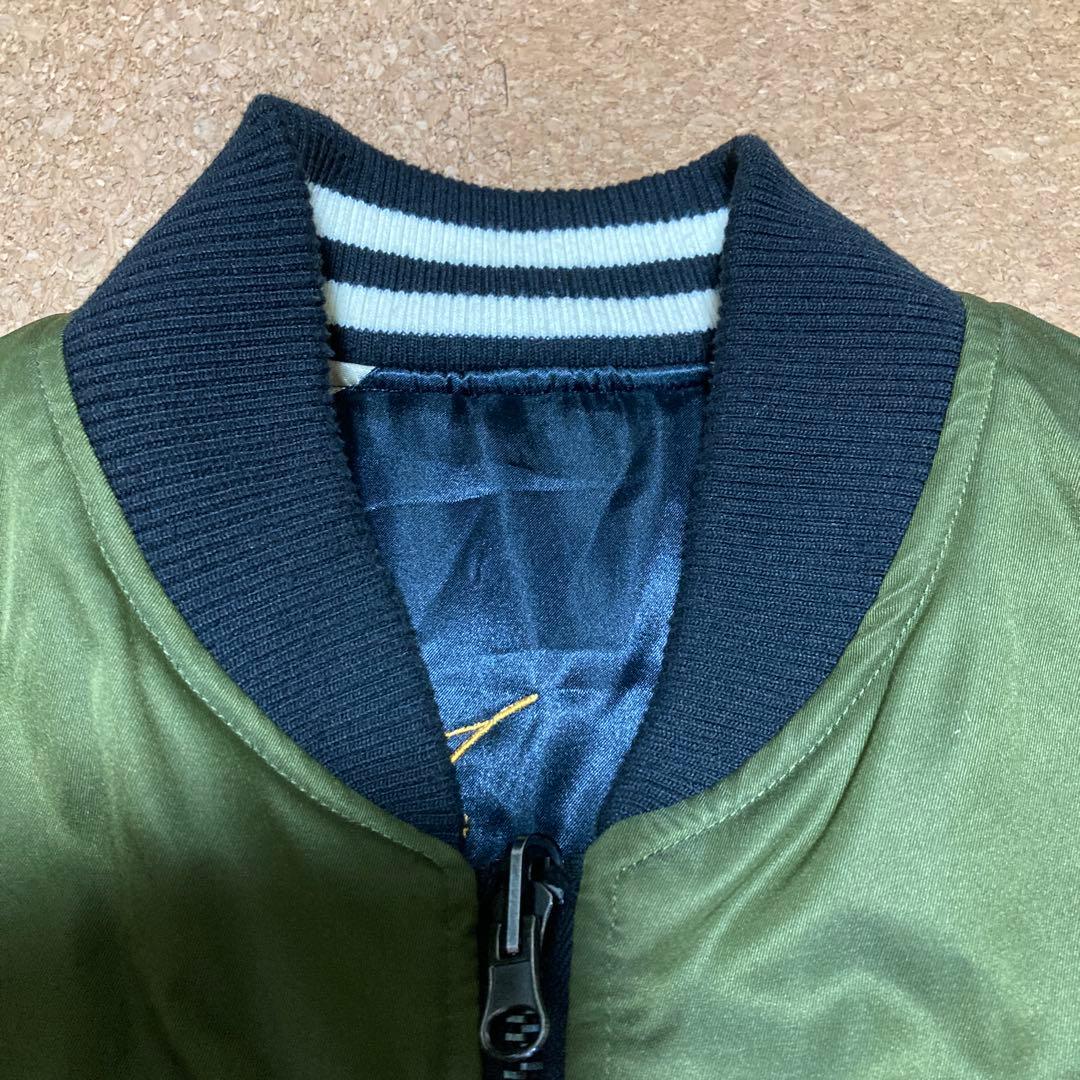 JACKROSE ジャックローズ スカジャン MA-1 鷲刺繍 リバーシブル - メルカリ