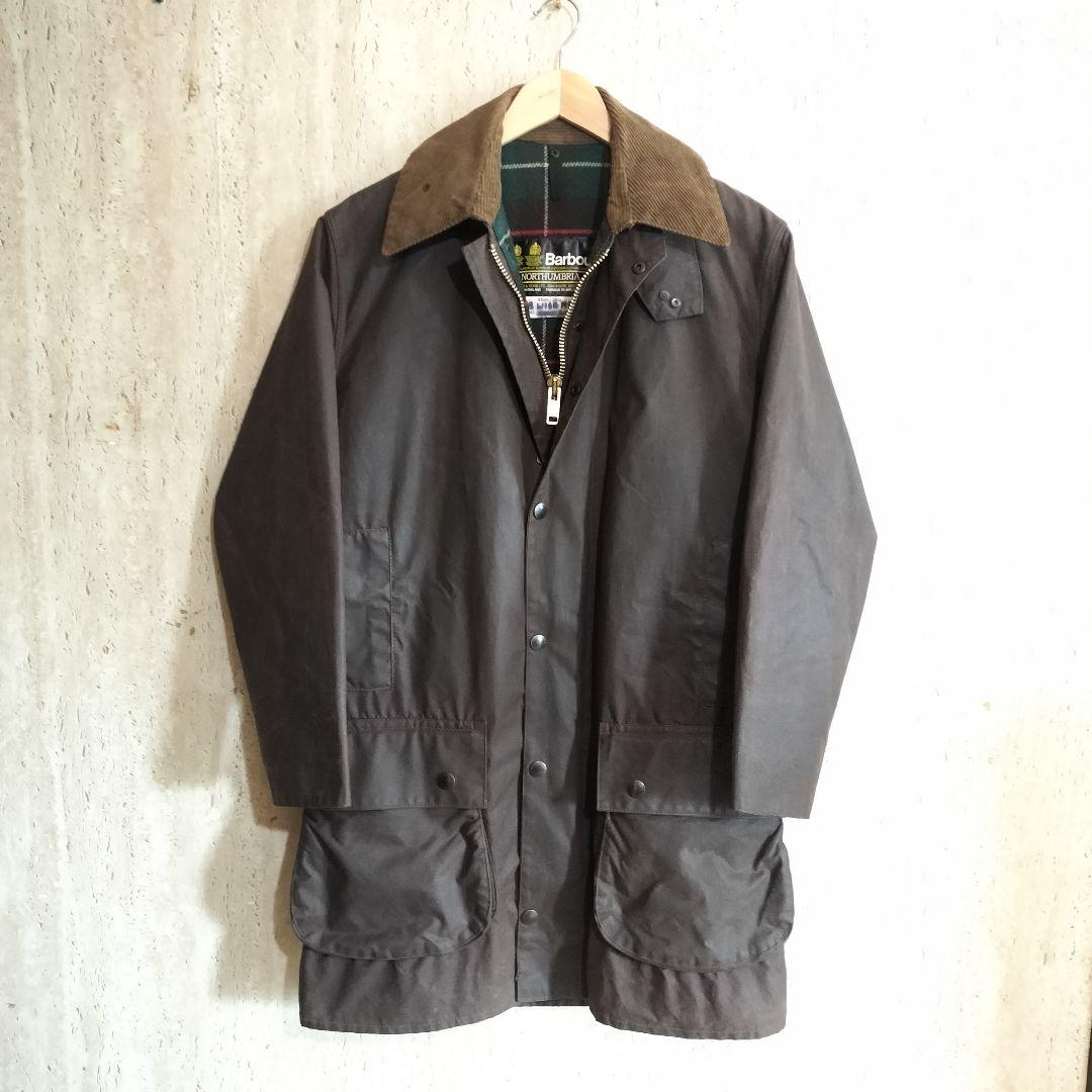 80s Barbour northumbria c36 ブラウン ノーザンブリア - メルカリ