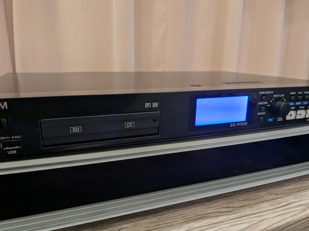 TASCAM SS-R100｜ステレオレコーダー【動作確認品】ケース付きの通販は