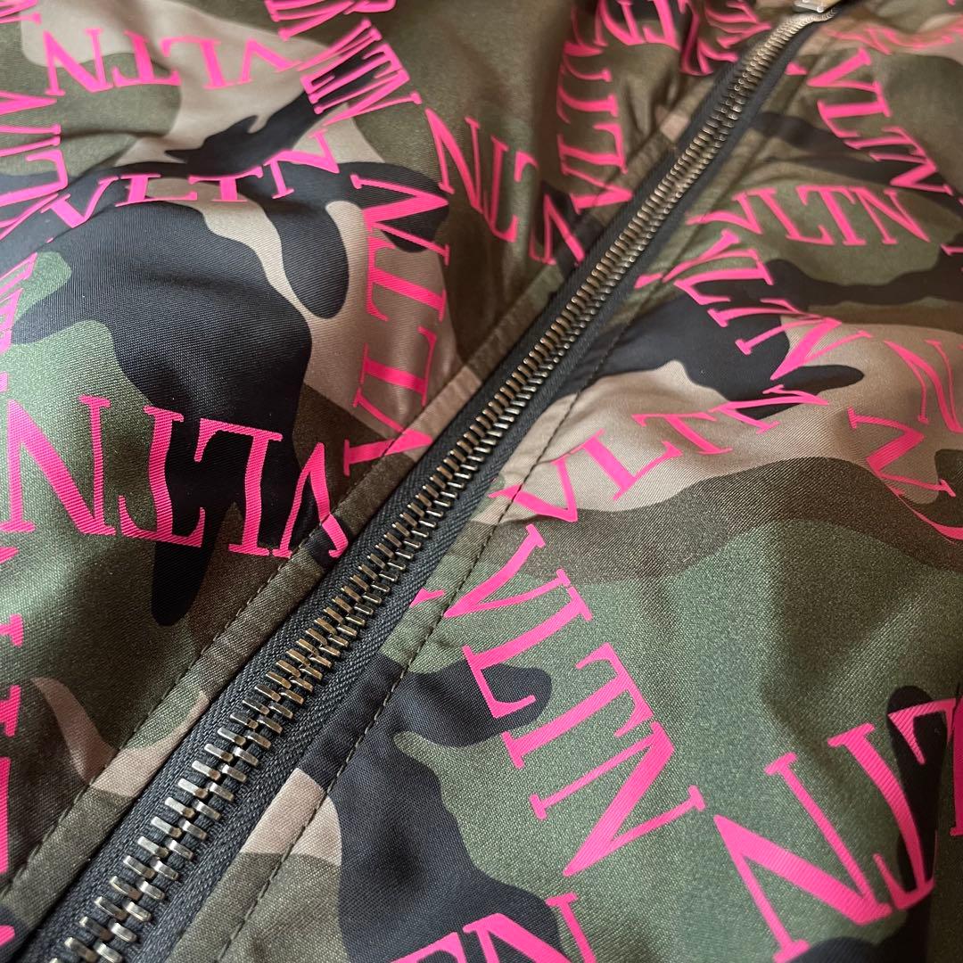 極美品】VALENTINOカモフラ柄 WZIP ボンバージャケット サイズ46