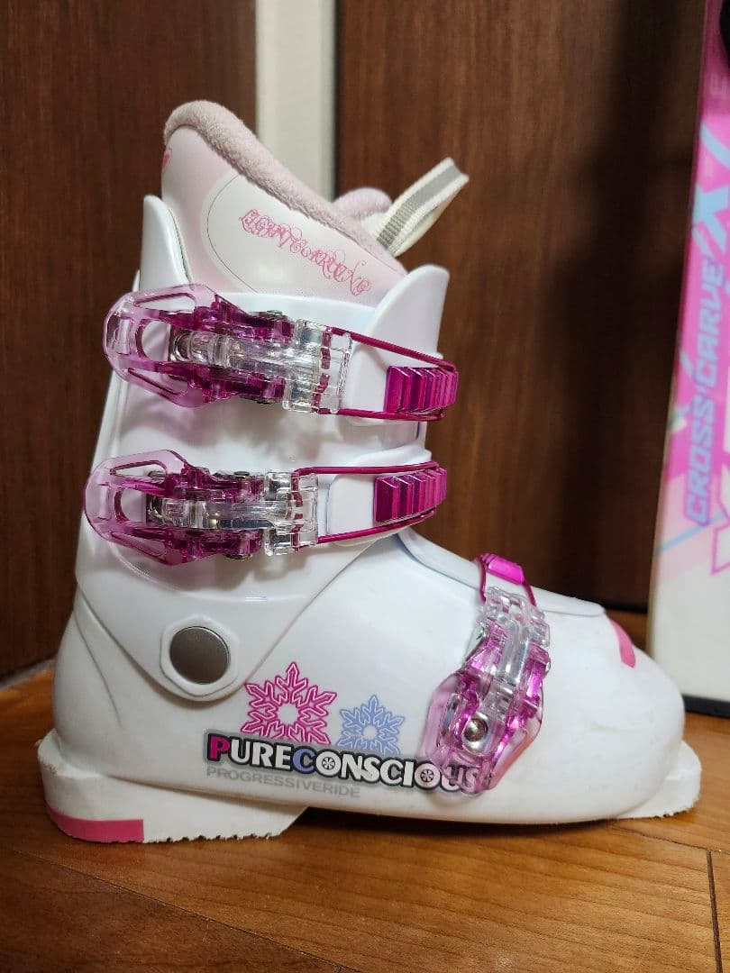 しゅりんぷ様専用 スキー板 128cm ブーツ 23cm ストック 90cm