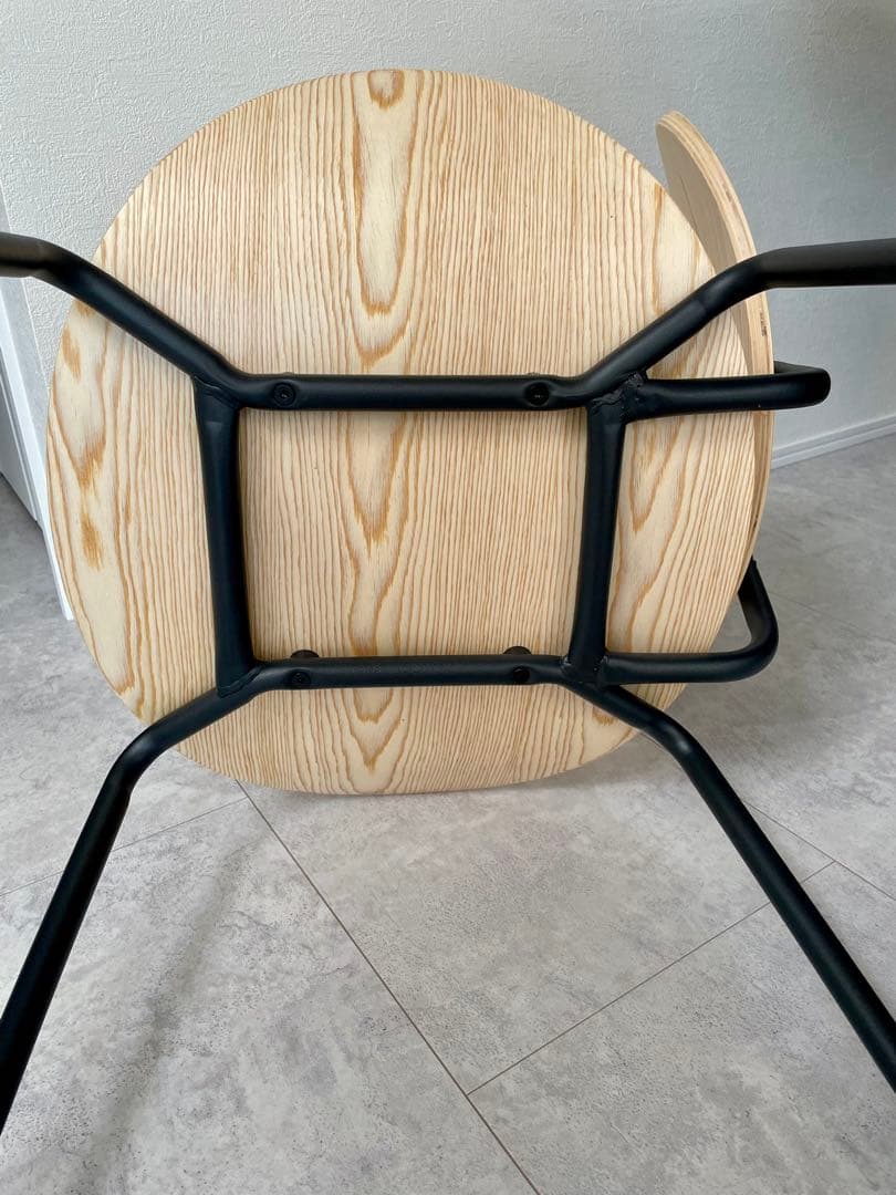 kanademono Wooden Curve 曲げ木 プライウッド チェア - メルカリ
