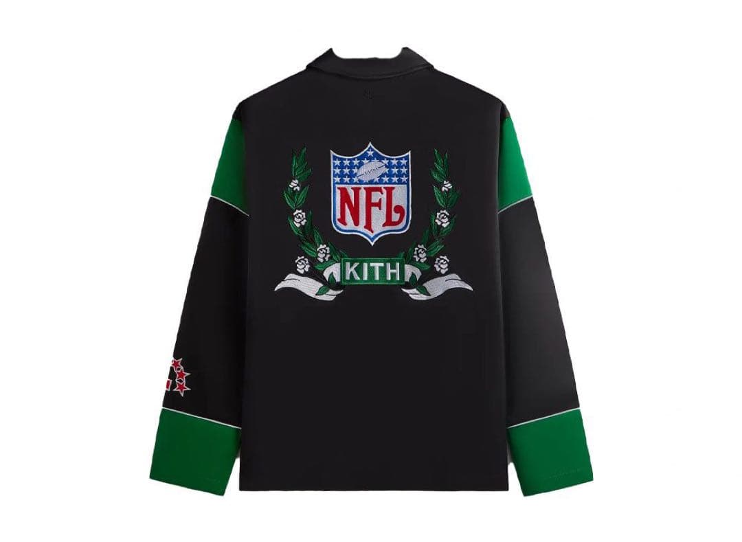 ⚠️お値下げ可】 Kith ジェッツコーチジャケット - メルカリ