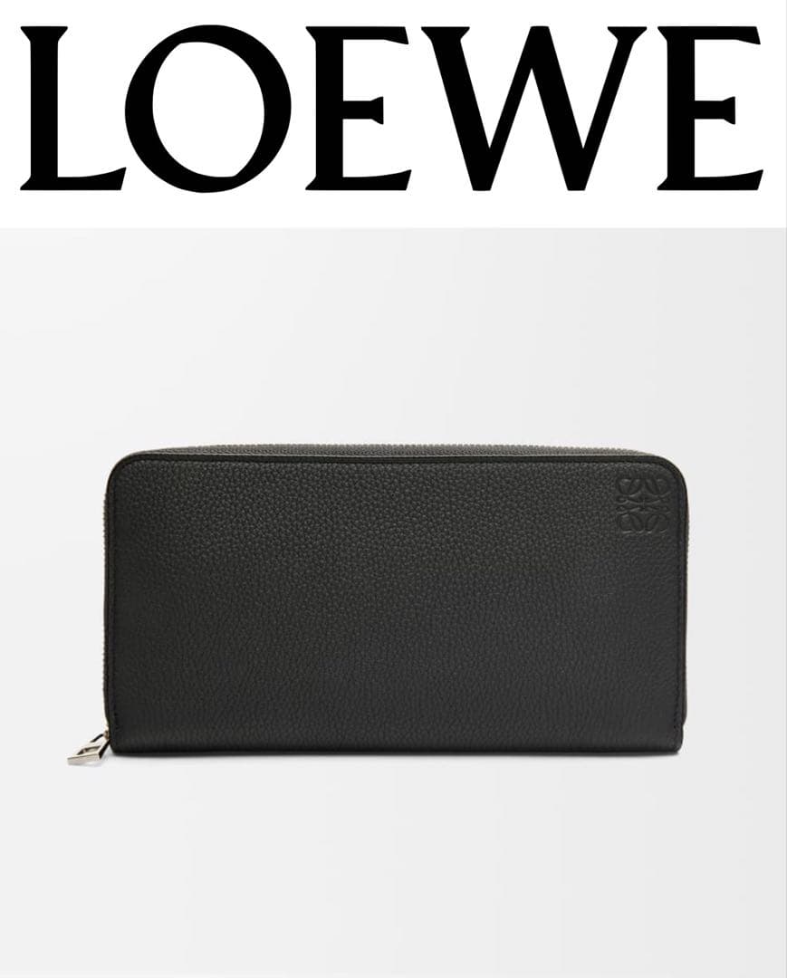 【美品】LOEWEジップアラウンドウォレット　ロエベ LOEWE（ロエベ） ジップアラウンド ウォレット ラウンドファスナー 長