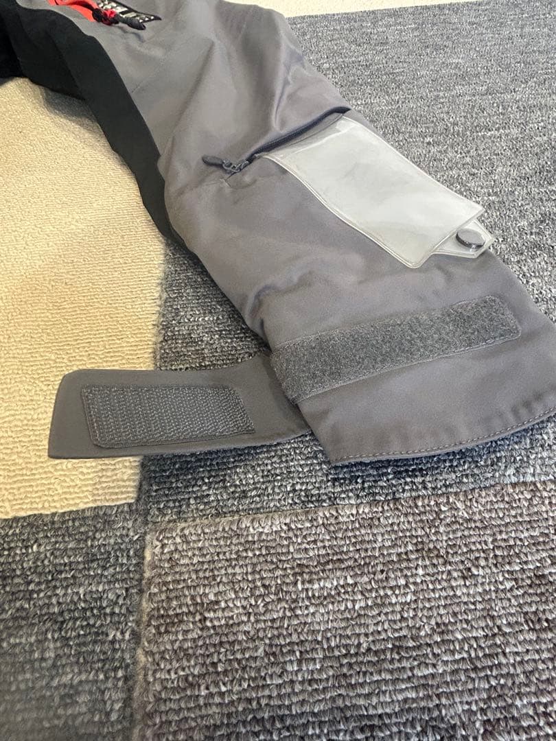 FRABICE スキーウェア グレー/ブラック/オレンジ 美品 着用少