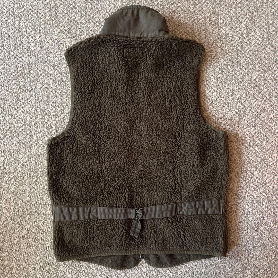 RRLスタンドベスト ボア - メルカリ