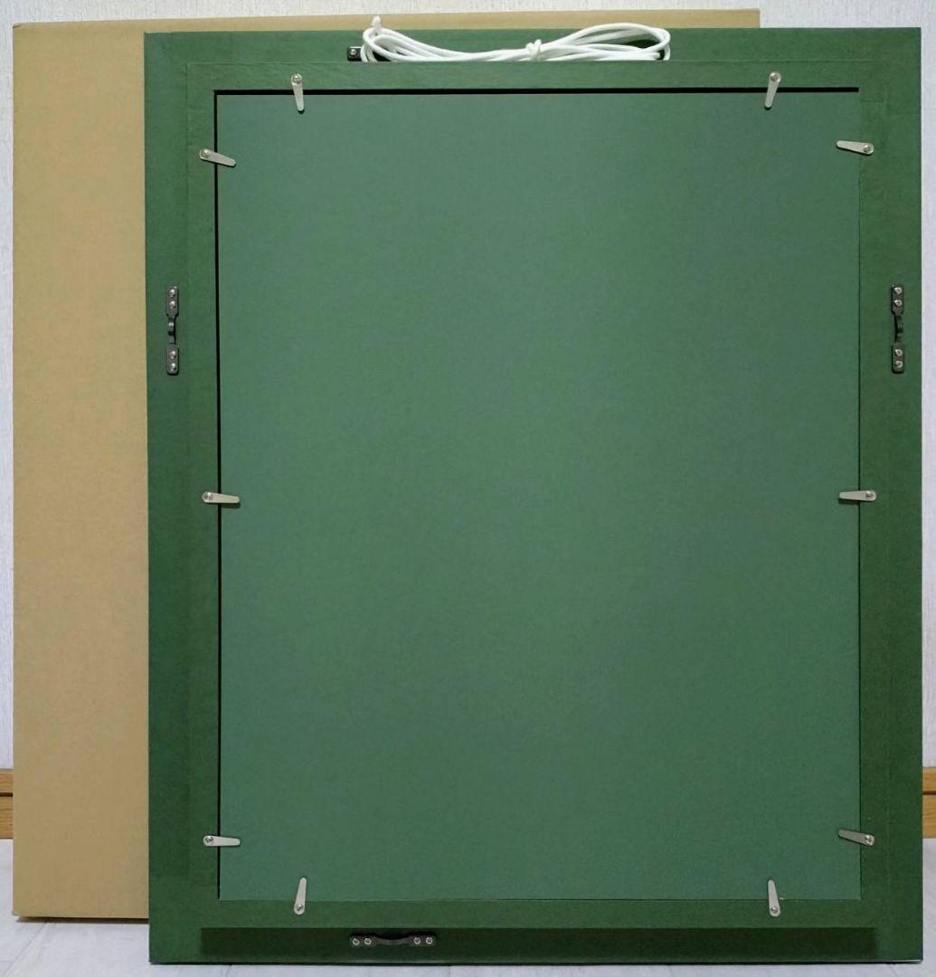 F6号】松本零士【銀河鉄道999】手描き作品/表裏サイン/油彩/アクリル