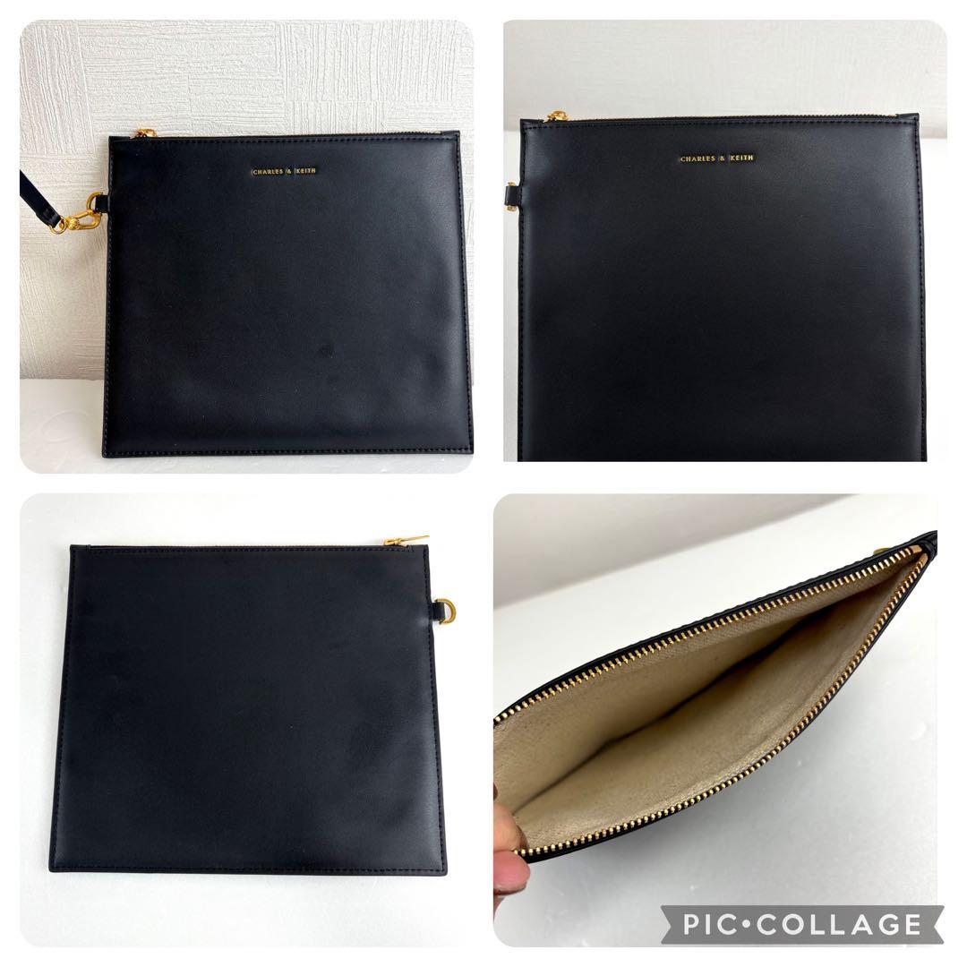 美品】チャールズアンドキース ドルチェヴィータ ラフィア トート