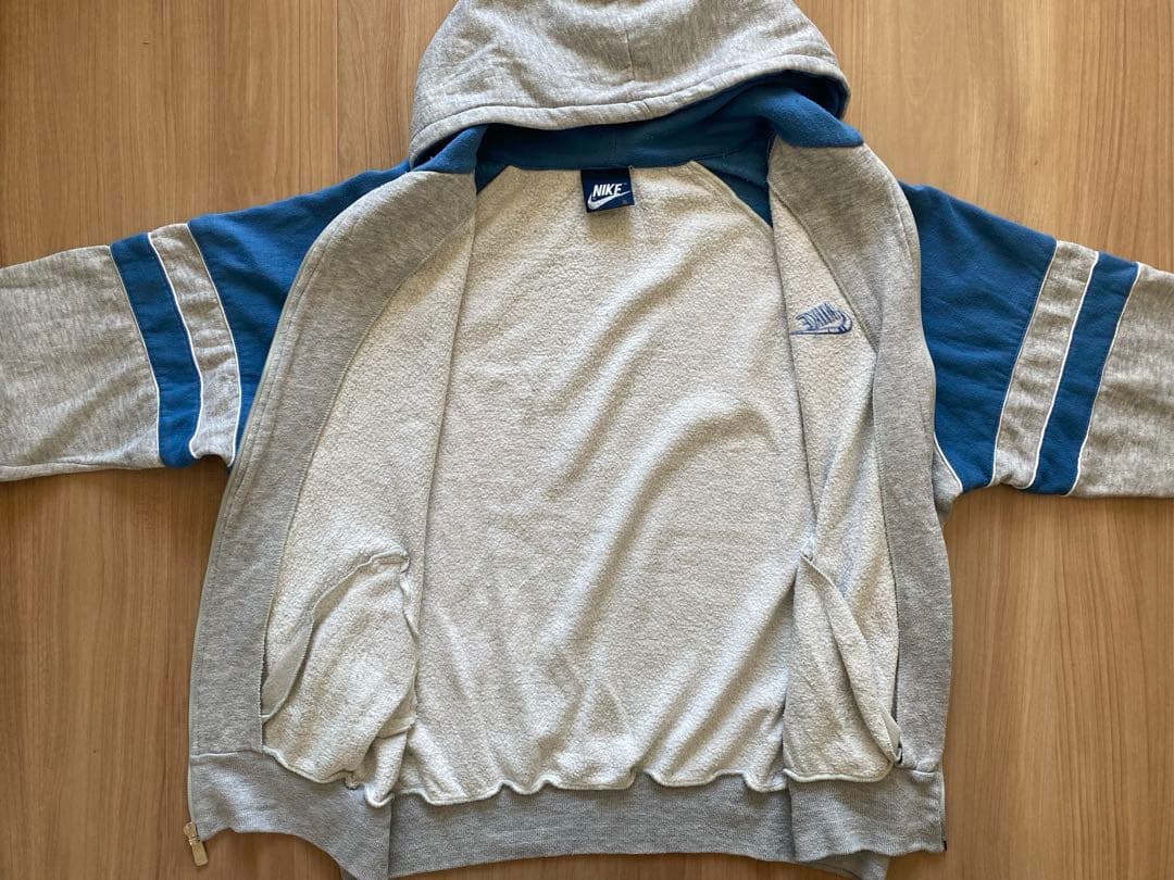 銀タグ】80s〜90sヴィンテージ NIKE フルジップパーカー XL - メルカリ