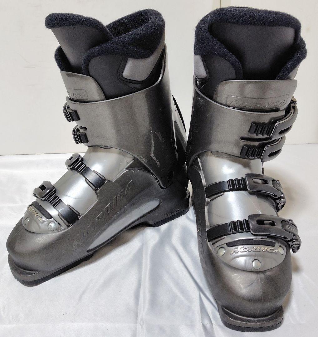 E■スキーセット■SALOMON板155cm■NORDICA靴26〜26.5cm