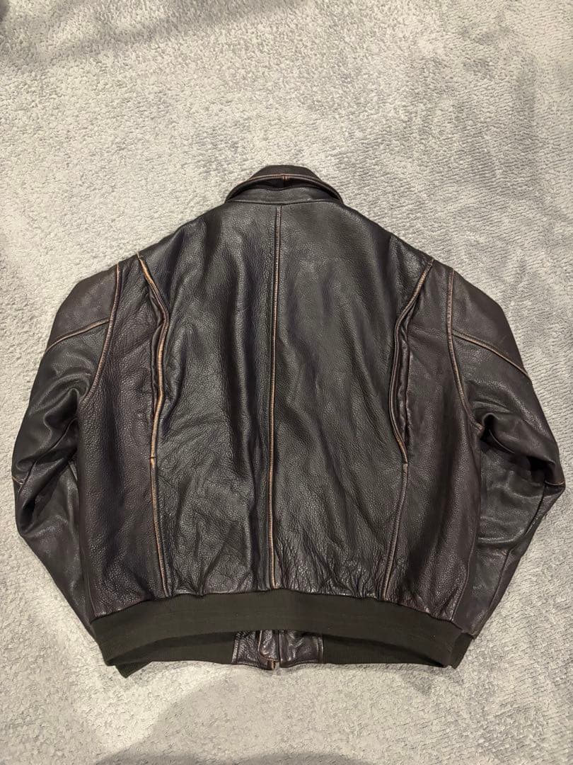 00's unknown 短丈レザージャケット City boy - メルカリ