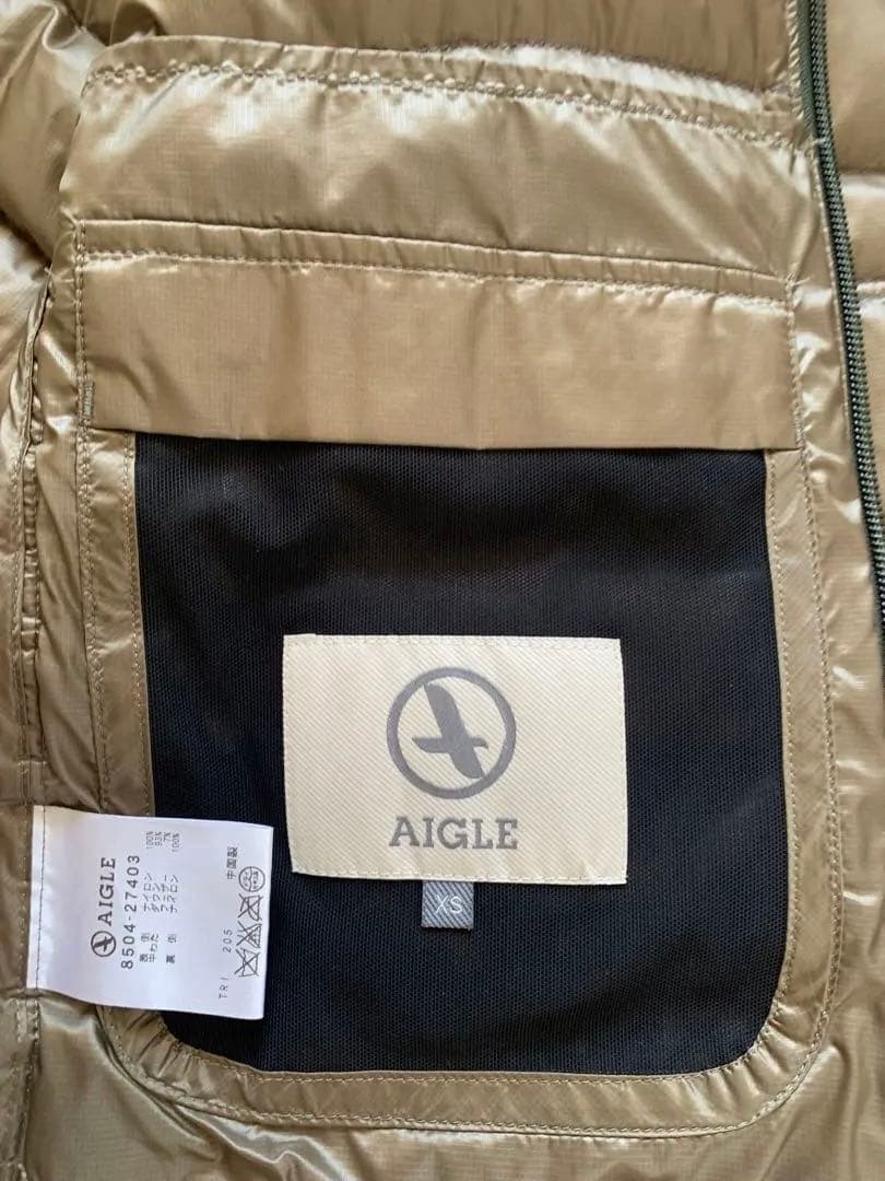 SALE【期間限定値下げ中】 AIGLE エーグル ダウンジャケット 収納袋