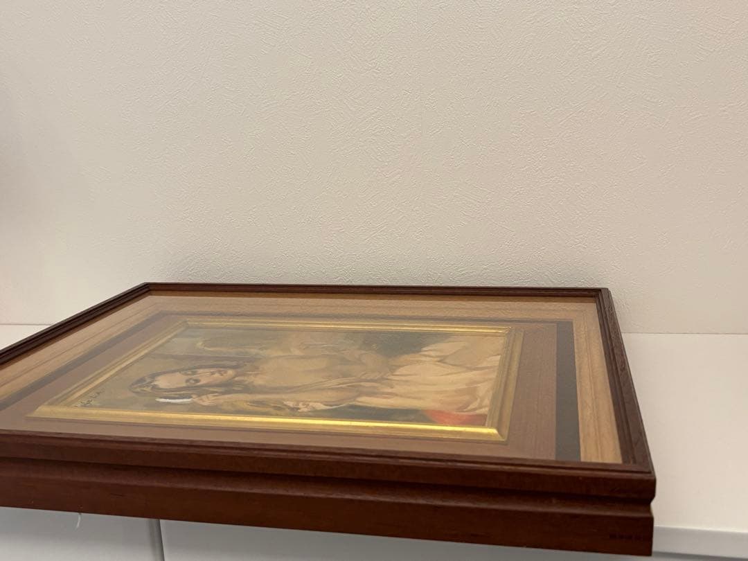 裸婦　額　菅沼金六　箱付