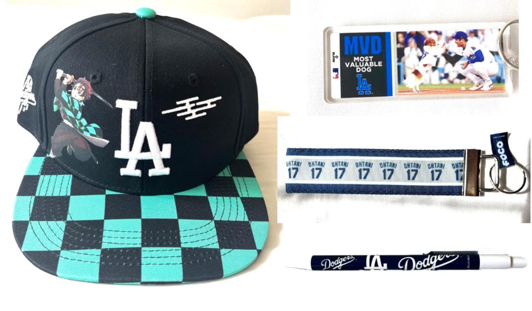 OneMall provides Mercari products: セット☆ドジャース×鬼滅の刃