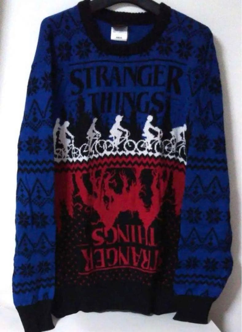 日本未発売・完売品】ストレンジャーシングス セーター - メルカリ