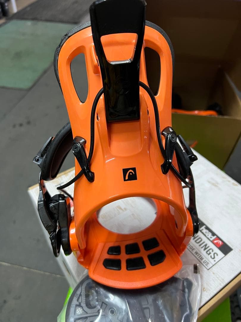 Head スノーボード ビンディング オレンジ Lサイズ