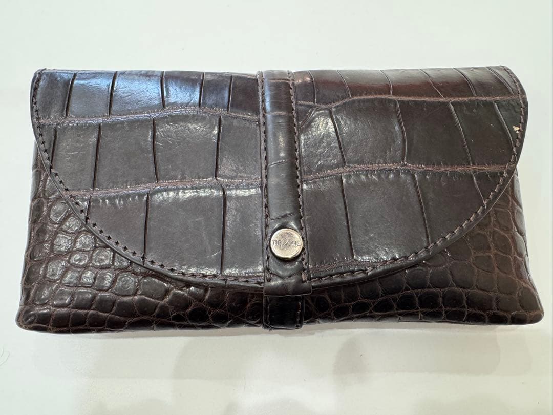 TIP ZONE（ティップゾーン）クロコダイル　ロングウォレット CONTE WN-004/D Long Wallet – TIP ZONE