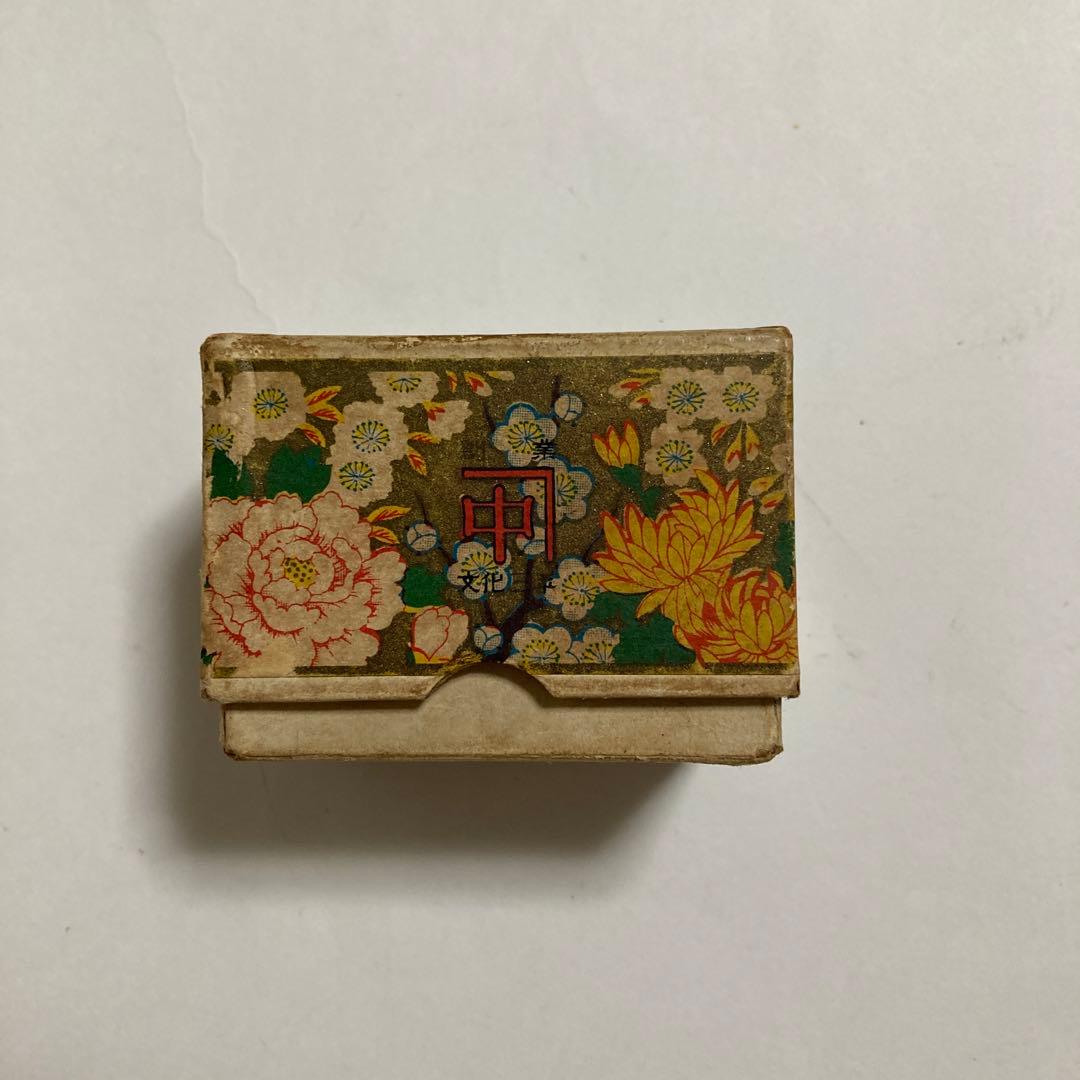 a様 日本骨牌製造合資会社 花札 赤裏 金牡丹 レトロ 希少 激レア