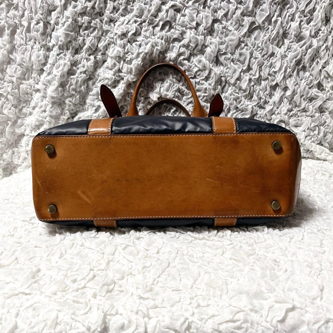 希少✨バチュークロス ハンティングワールド ネイビー トートバッグ A4