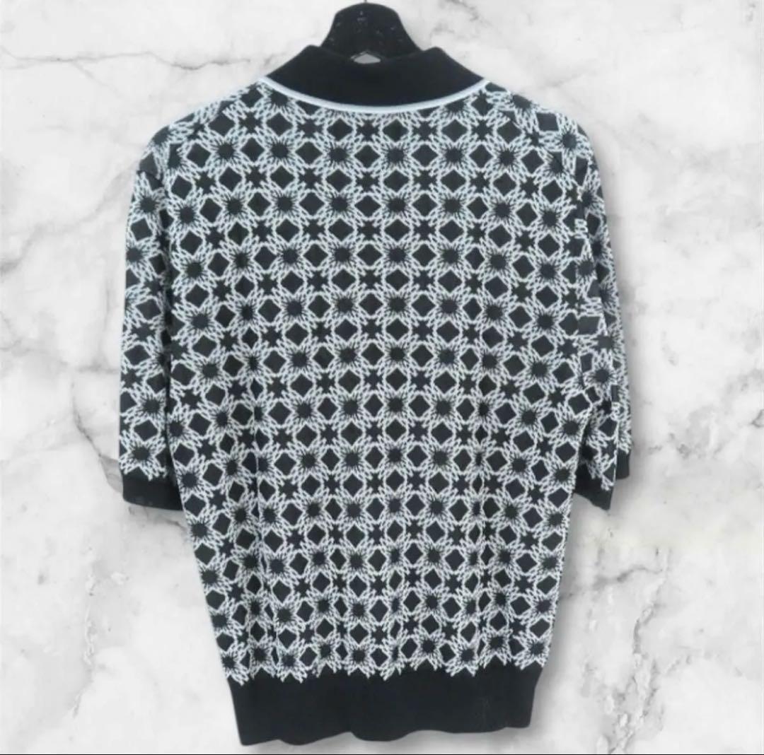 美品 25SS AMIRI MA Quad ニットポロシャツ ¥174500 - メルカリ