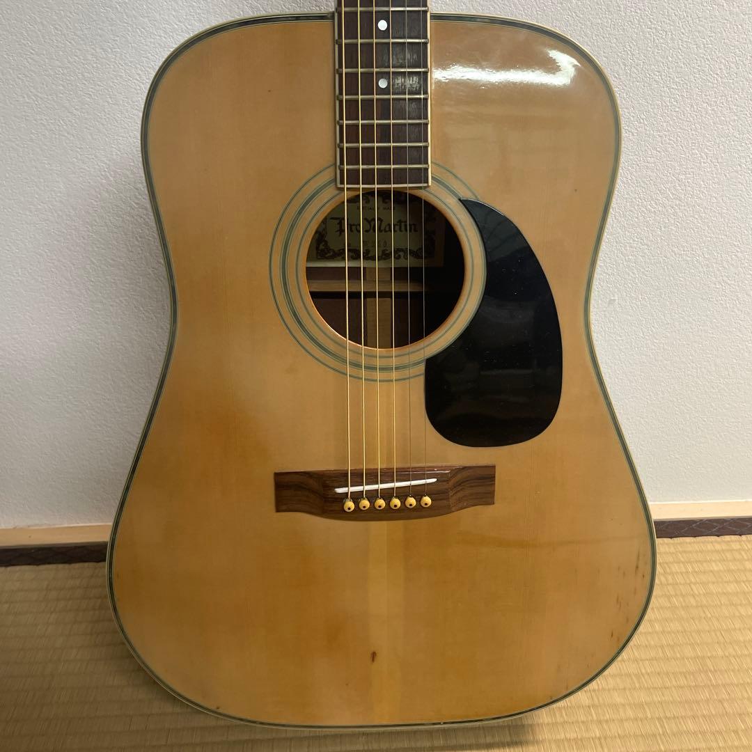 廃盤希少 マーティン 縦ロゴ W-250 Pro Martin アコギ 70年代