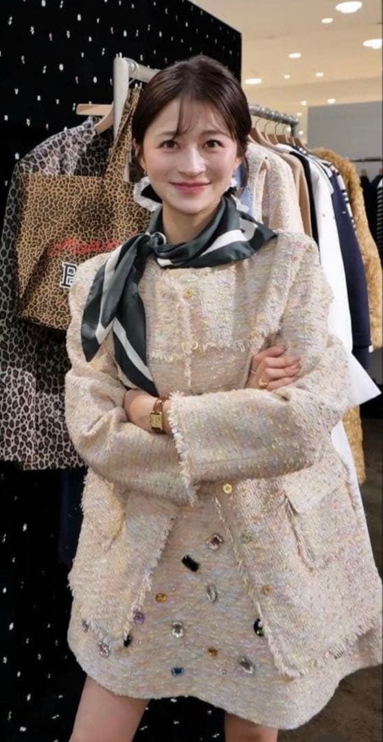 Bibiy. 25AW ELISE TWEED JACKET ツイードジャケット BIBIY. MADE | ELISE TWEED JACKET｜Bibiy.