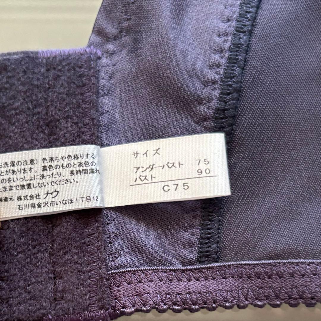 新品 株式会社ナウ ナウフィール 補正下着 ブラジャー C75ミュール