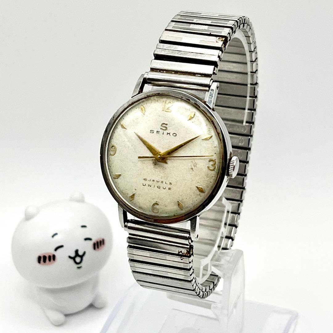 SEIKO UNIQUE セイコー ユニーク 手巻き 15石 ヴィンテージ - メルカリ