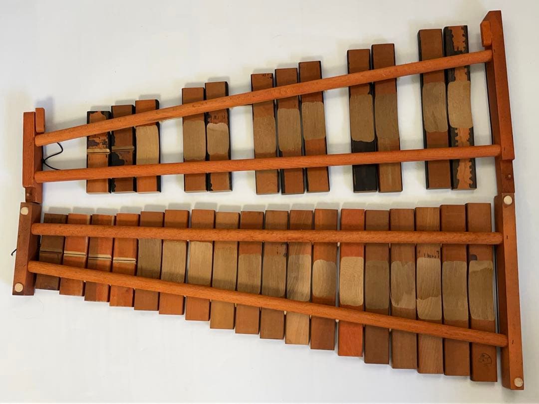 YAMAHA ヤマハ 卓上 木琴 30音 マレット2本付 -290-