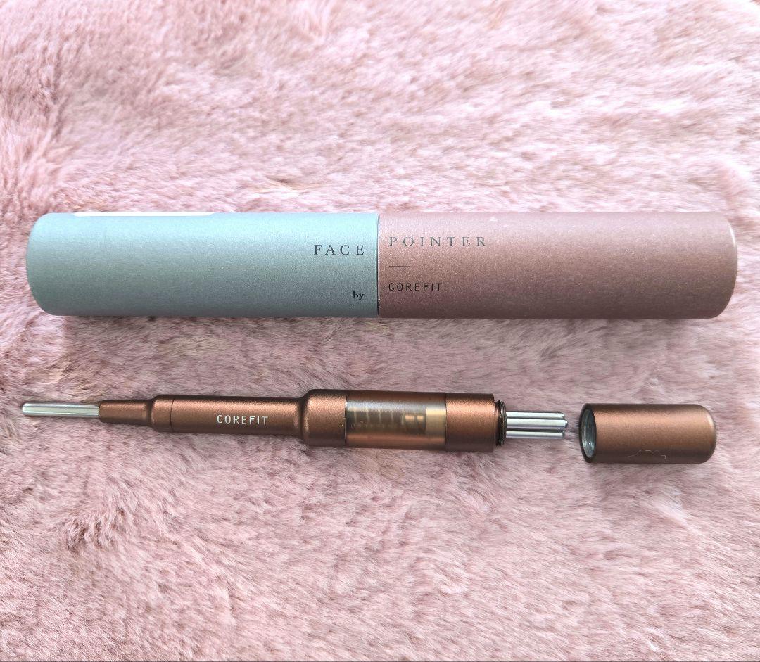 ♥️美品♥️COREFIT FACE POINTER 美顔用品 公式】The FACE POiNTER 7th（ディープレッド/スノーホワイト