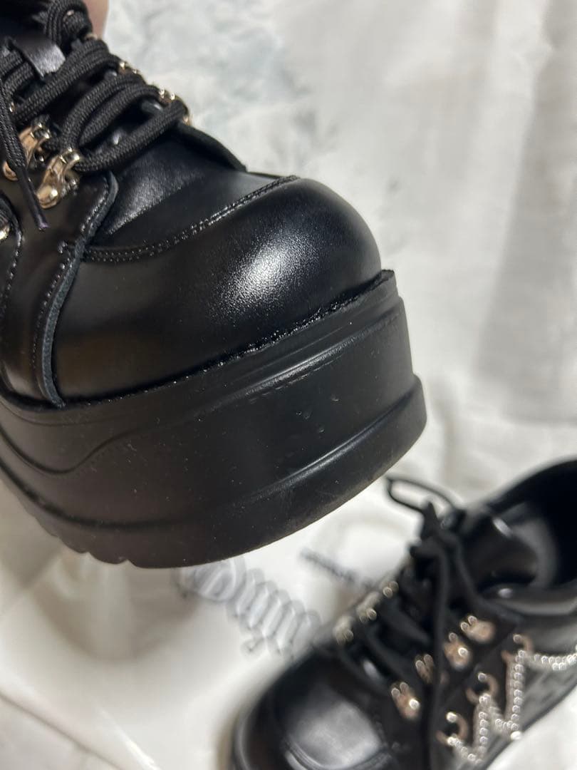 アミリージュ Amilige スニーカー厚底 地雷系 サブカル系 24.5cm