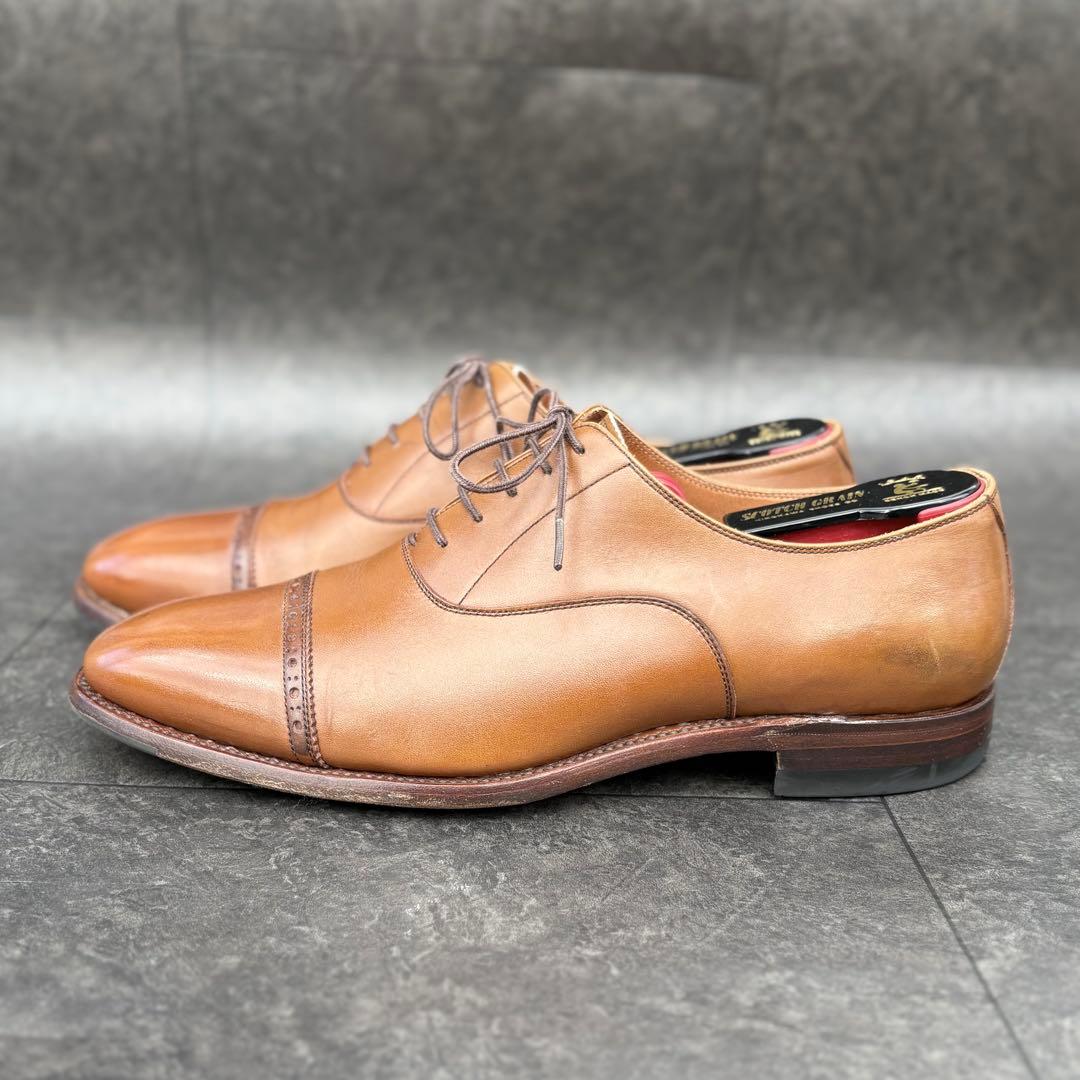 名門《Scotch Grain》248内羽根クォーターブローグ【ブローデンⅡ】