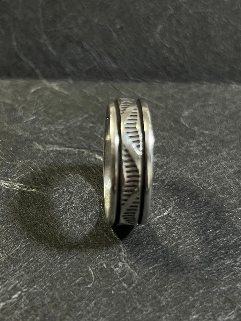 25号 ブルースモーガン Bruce Morgan ナバホ シルバーリング - メルカリ